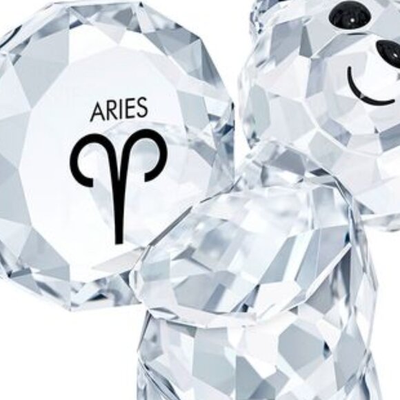 Swarovski BNIB Kris Bear Aries 5396279 Discontinued  March 21-April 19 Best Gift - Picture 4 of 6